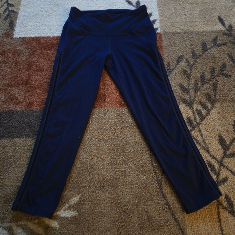 Victoria Secret Sport Navy Blue Leggings Size Small